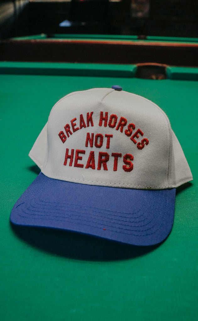 BREAK HORSES NOT HEARTS TRUCKER
