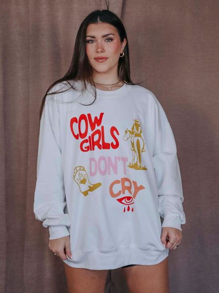 COWGIRLS DON'T CRY SWEATSHIRT | Charlie Southern
