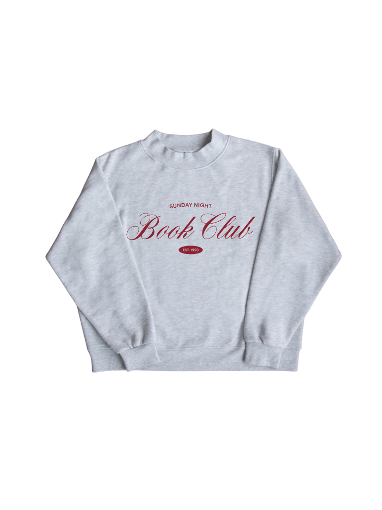 CHARLIE SOUTHERN X JO JOHNSON OVERBY: SUNDAY NIGHT BOOK CLUB MOCK NECK