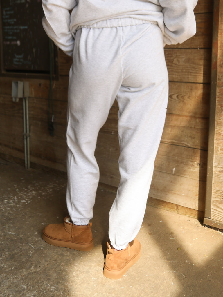 COUCH CLUB SWEATPANTS - ASH