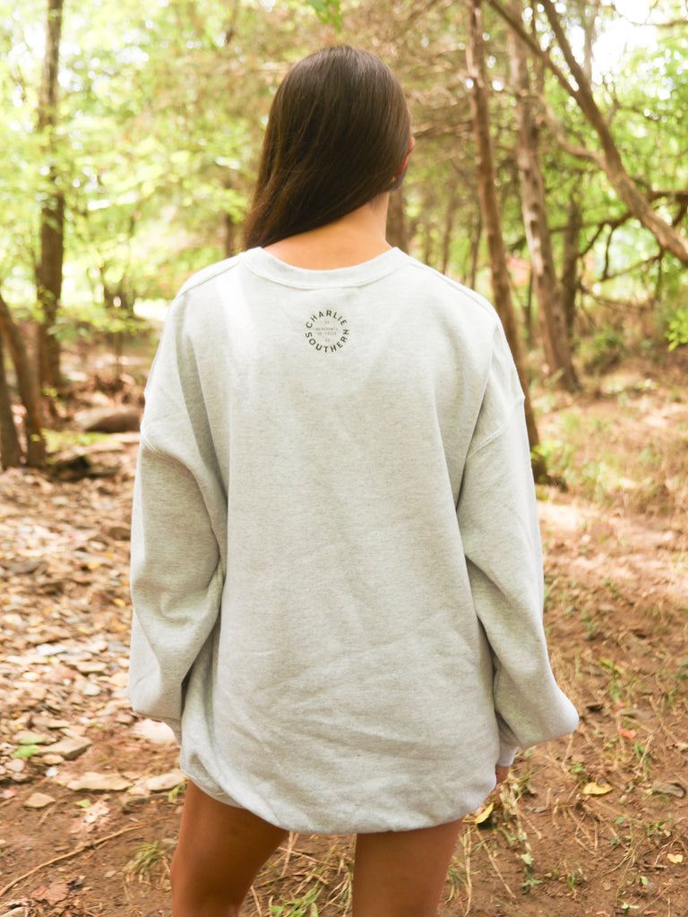 SPOOKY SEASON COLLAGE SWEATSHIRT