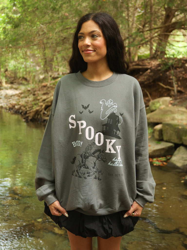SPOOKY RIDER SWEATSHIRT