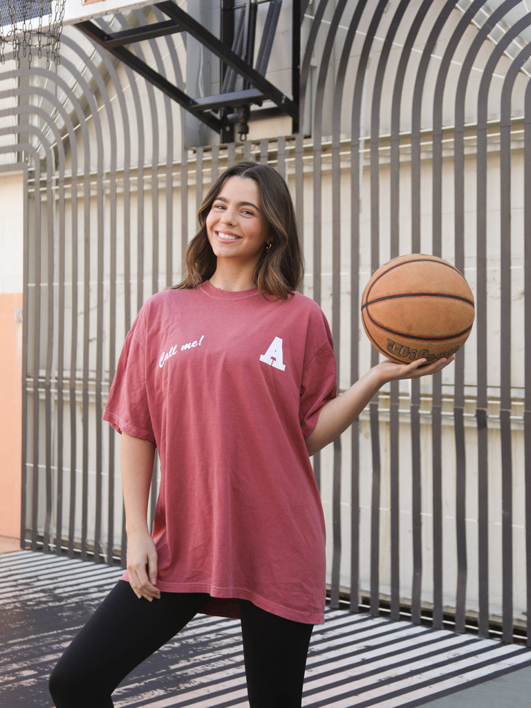 CALL ME TEE (FRONT + BACK)