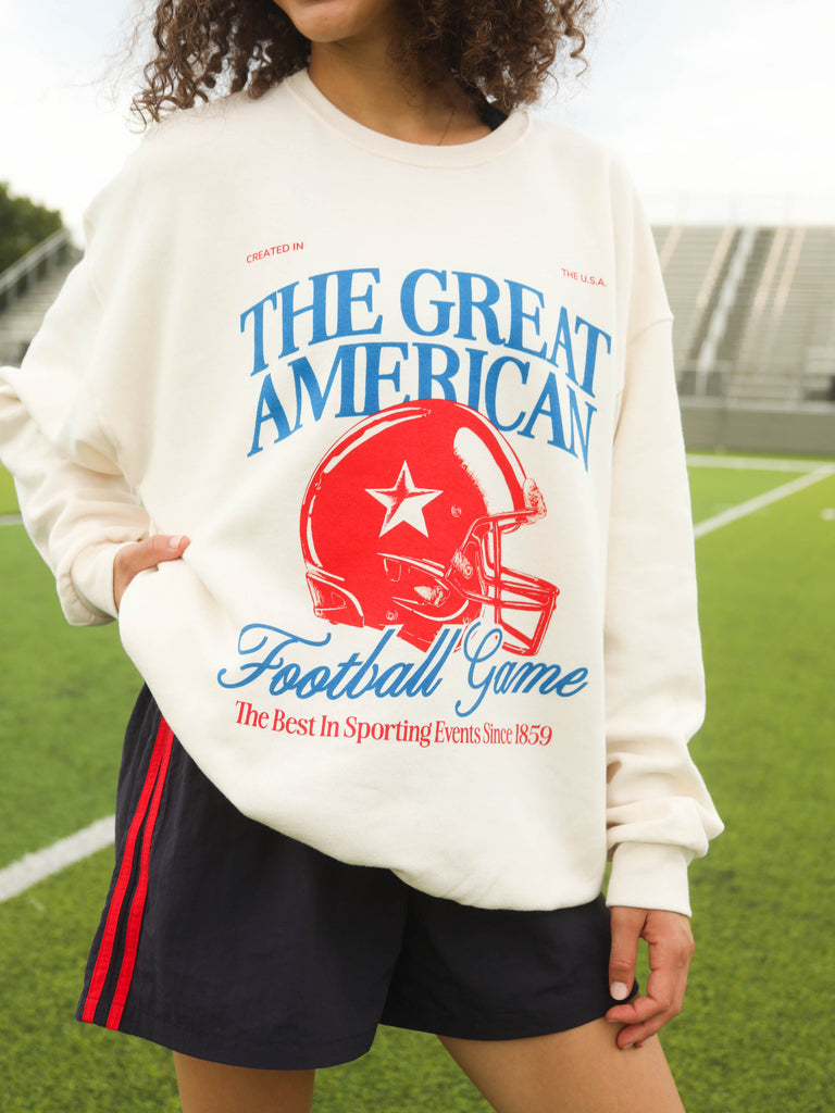 GREAT AMERICAN FOOTBALL GAME SWEATSHIRT