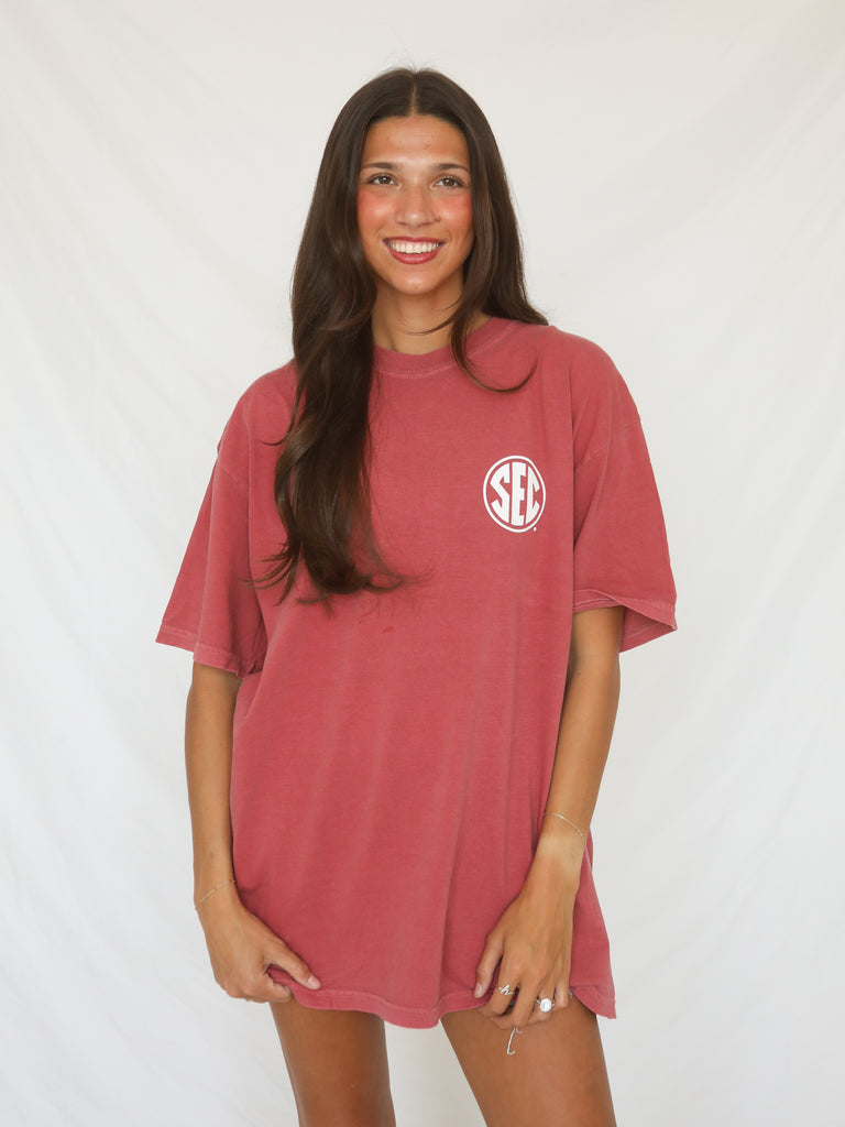 SEC SATURDAYS IN THE SOUTH TEE (FRONT + BACK)
