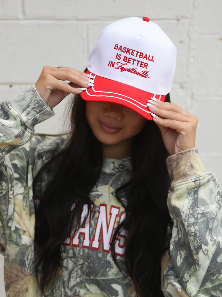 BASKETBALL IS BETTER IN FAY TRUCKER HAT