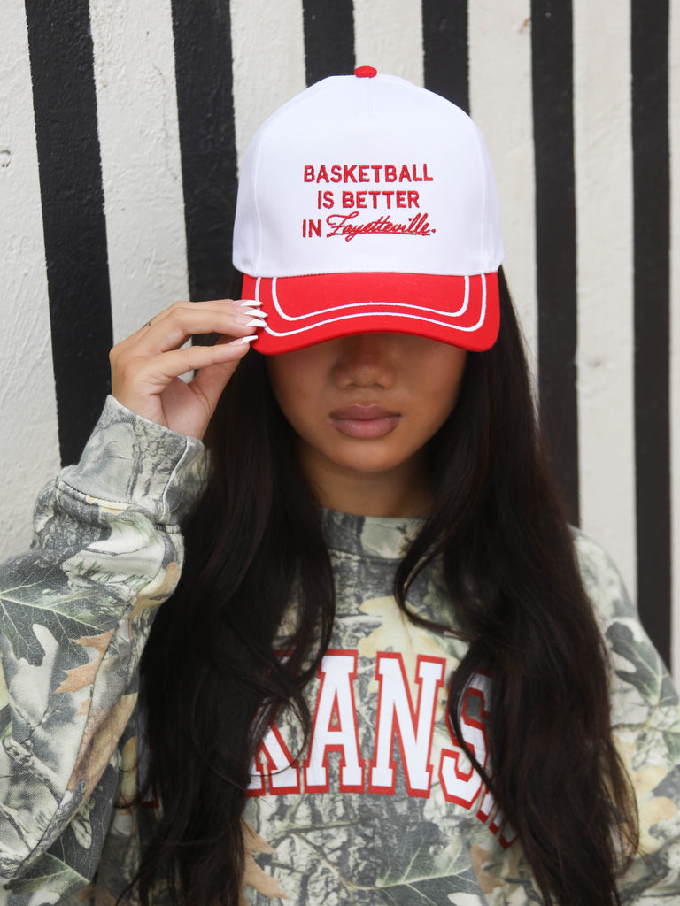BASKETBALL IS BETTER IN FAY TRUCKER HAT