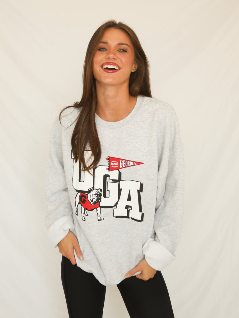 GA PENNANT SWEATSHIRT