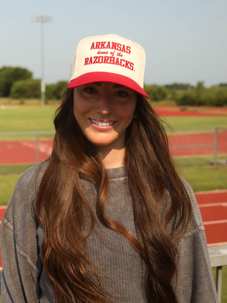 HOME OF THE RAZORBACKS TRUCKER
