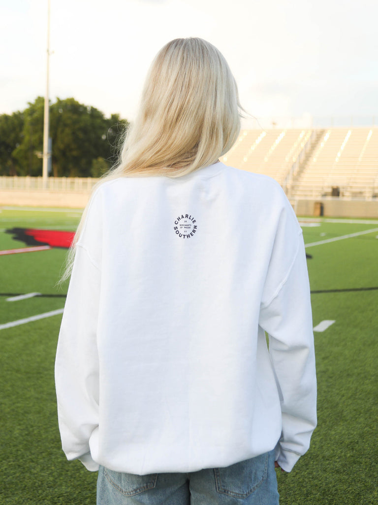 THE ONE WITH THE FOOTBALL SWEATSHIRT