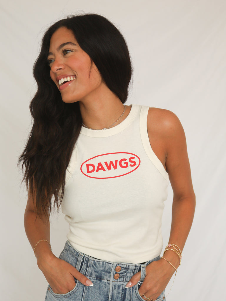DAWGS OVAL TANK