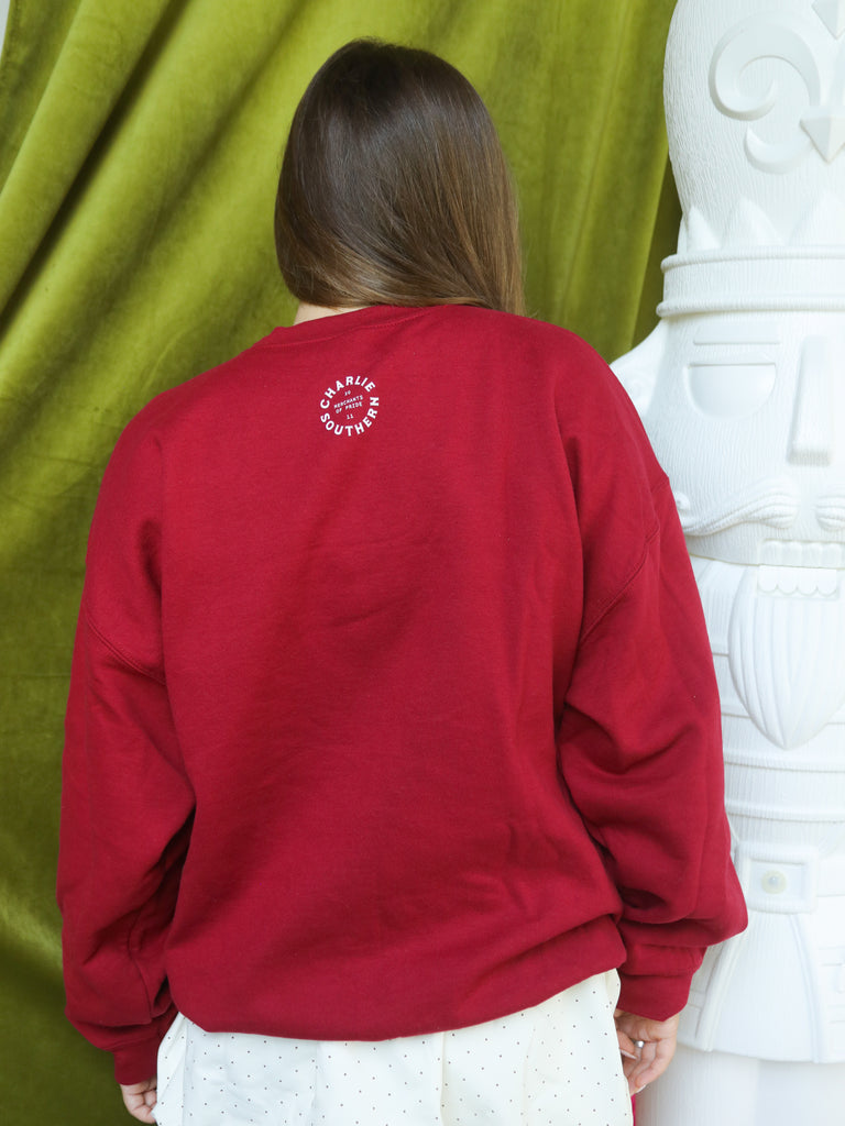LETTERS TO SANTA RETRO SWEATSHIRT