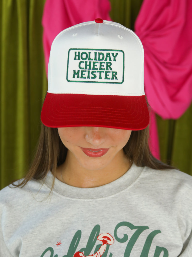HOLIDAY CHEER MEISTER TRUCKER - RED