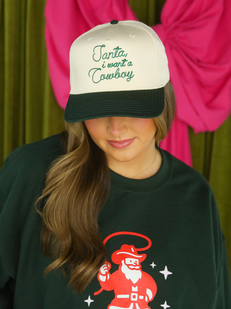 SANTA I WANT A COWBOY TRUCKER