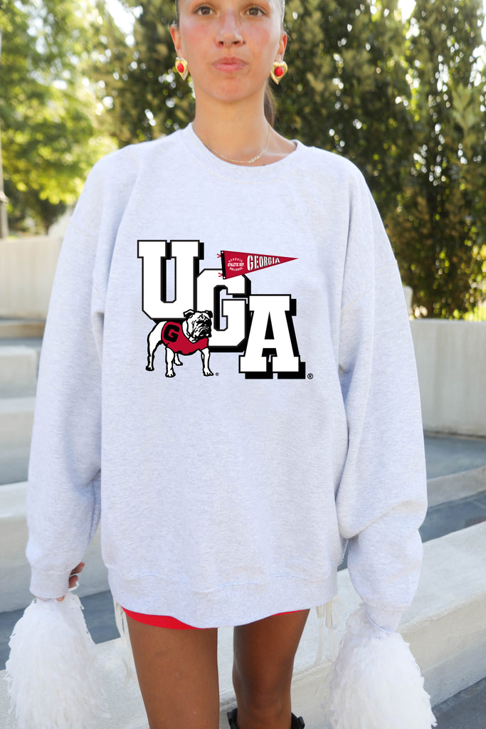 GA PENNANT SWEATSHIRT