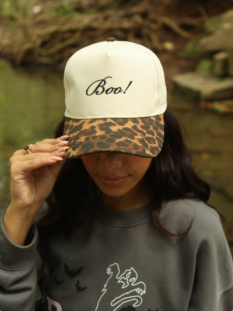 BOO CHEETAH TWO TONE TRUCKER