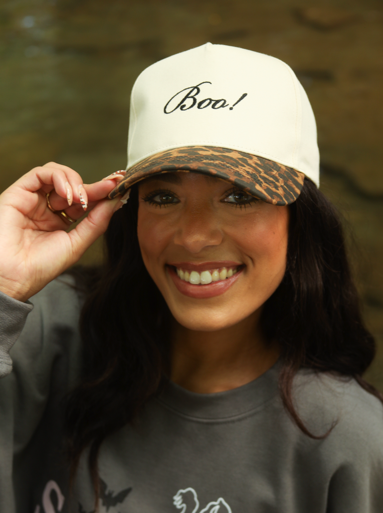 BOO CHEETAH TWO TONE TRUCKER