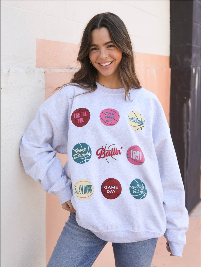 BALLIN BASKETBALLS SWEATSHIRT