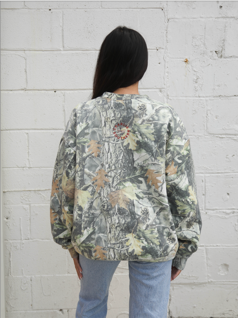 ARKANSAS ARCH CAMO SWEATSHIRT