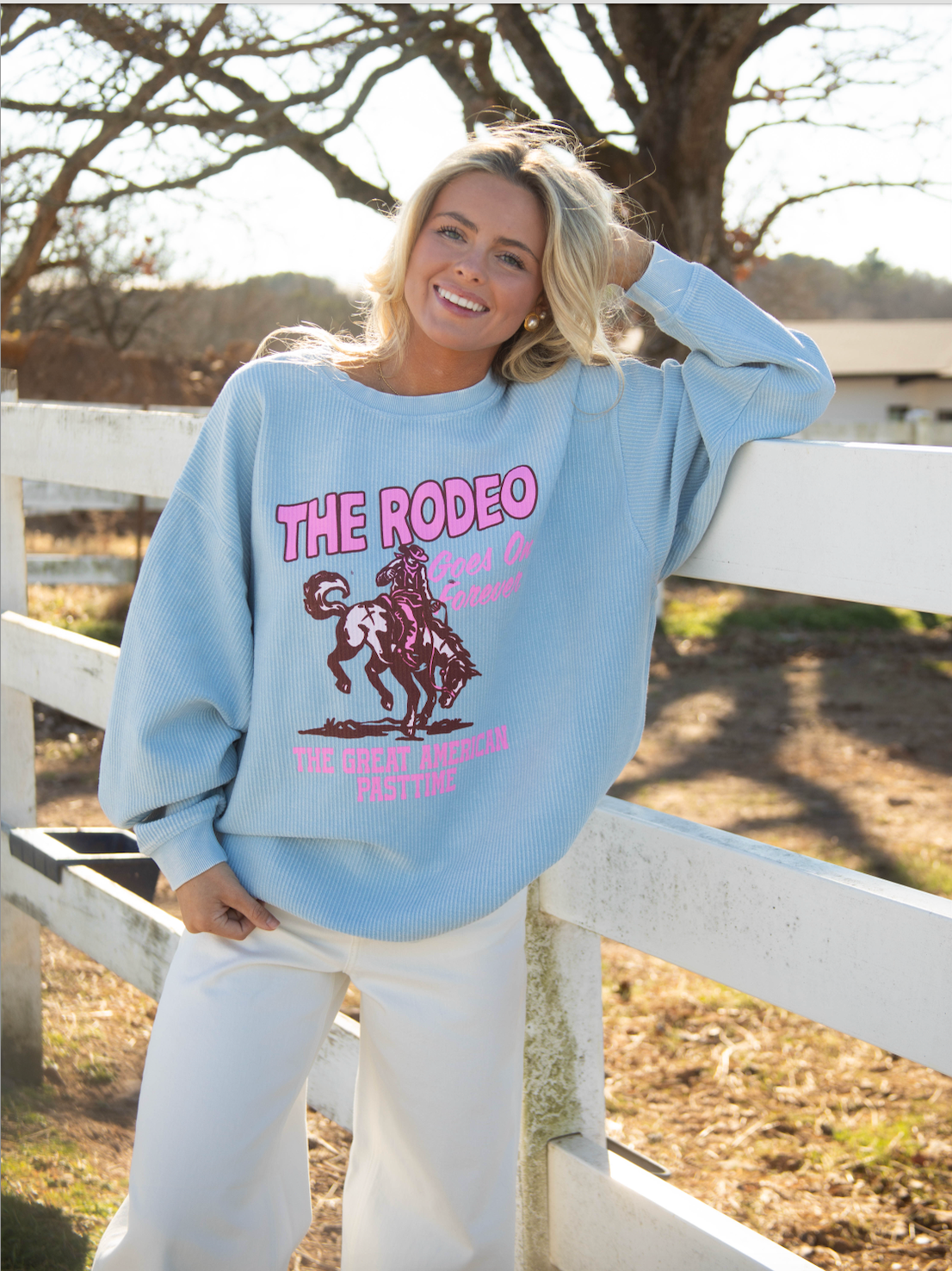 COUNTRY MUSIC MAKES YOU LIVE LONGER SWEATSHIRT (FRONT + BACK