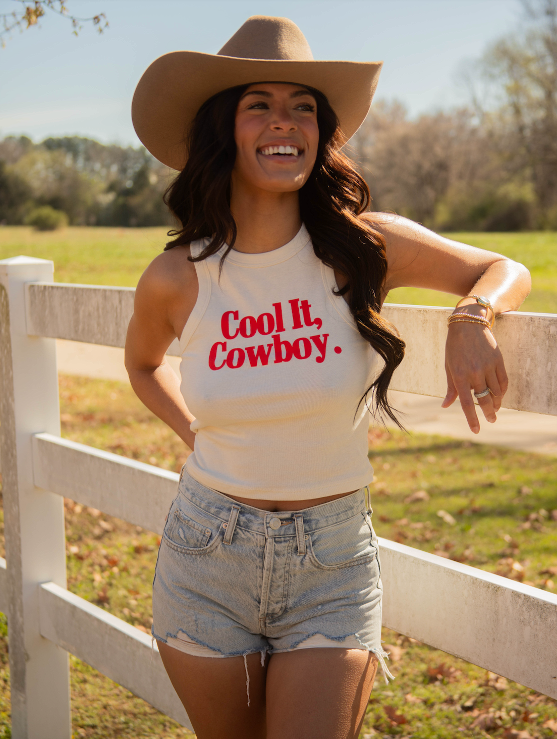 COOL IT COWBOY TANK | Charlie Southern