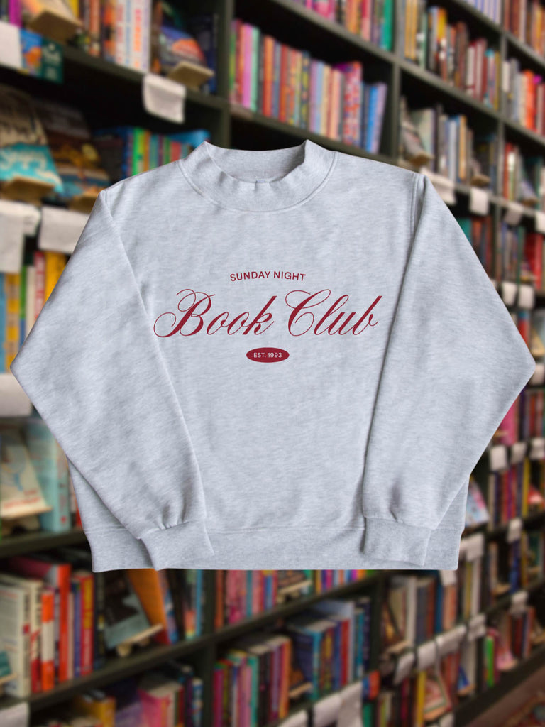 CHARLIE SOUTHERN X JO JOHNSON OVERBY: SUNDAY NIGHT BOOK CLUB MOCK NECK