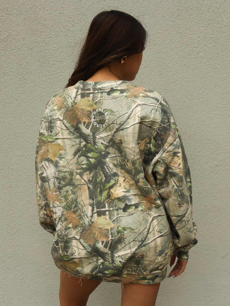 MEMBERS ONLY CAMO SWEATSHIRT