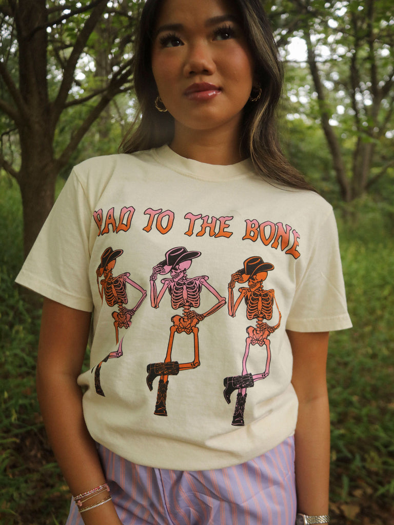 BAD TO THE BONE TEE