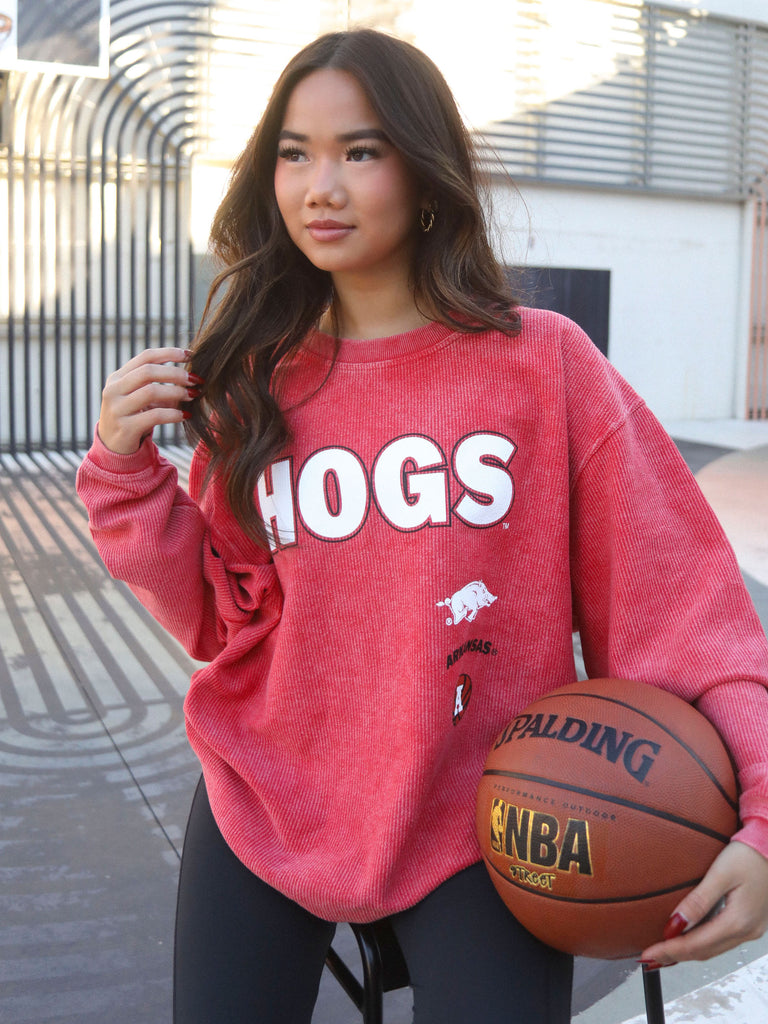 HOGS BASKETBALL CORDED CREW