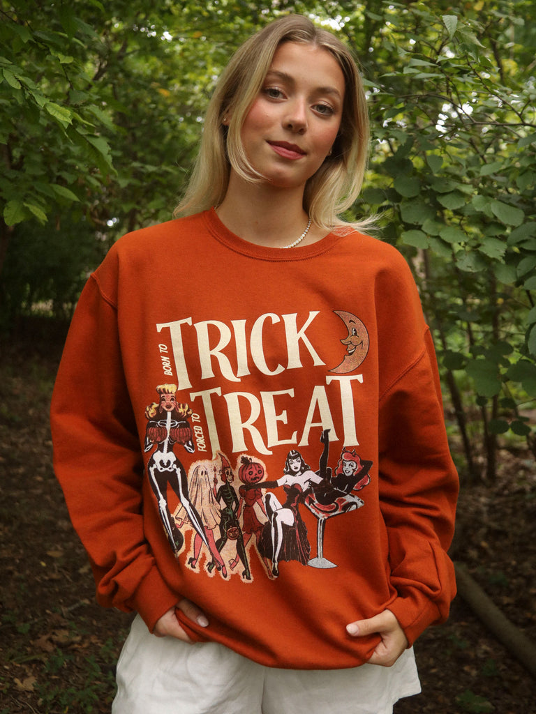 BORN TO TRICK SWEATSHIRT