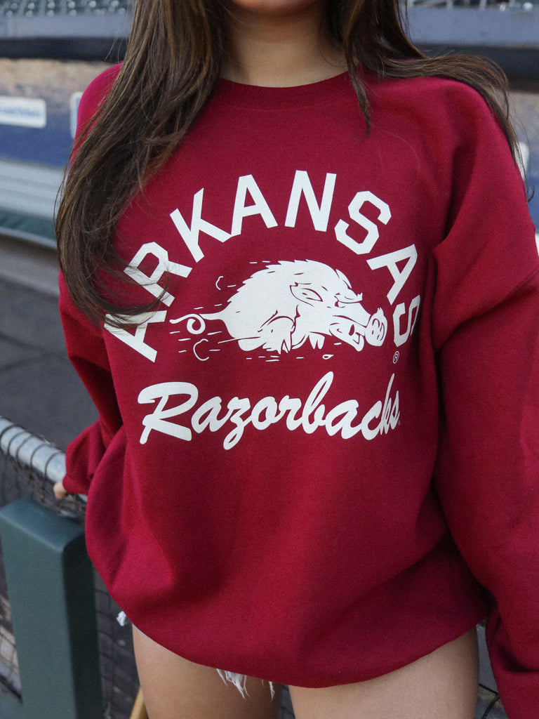 RAZORBACK BASEBALL VAULT SWEATSHIRT