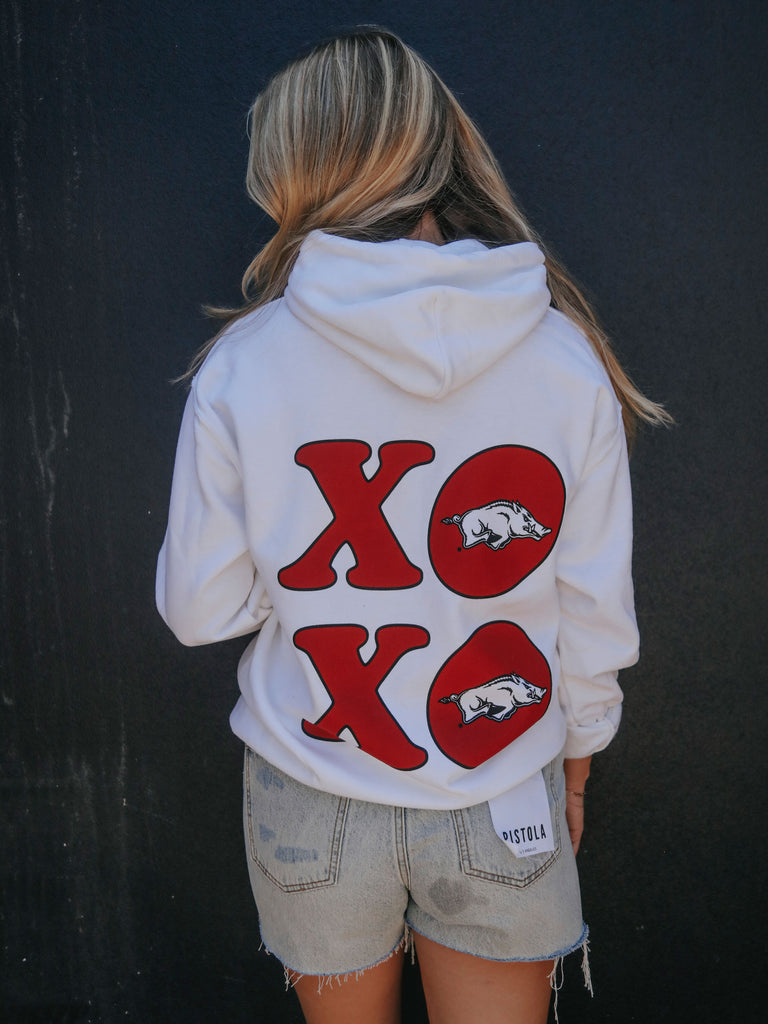 HOGS AND KISSES HOODIE (FRONT + BACK)
