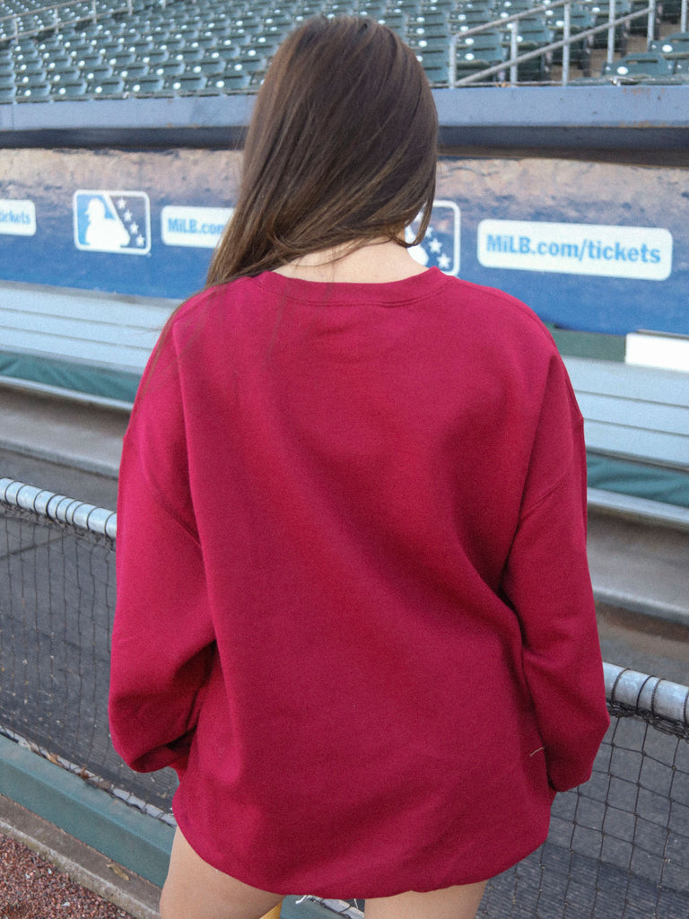 RAZORBACK BASEBALL VAULT SWEATSHIRT