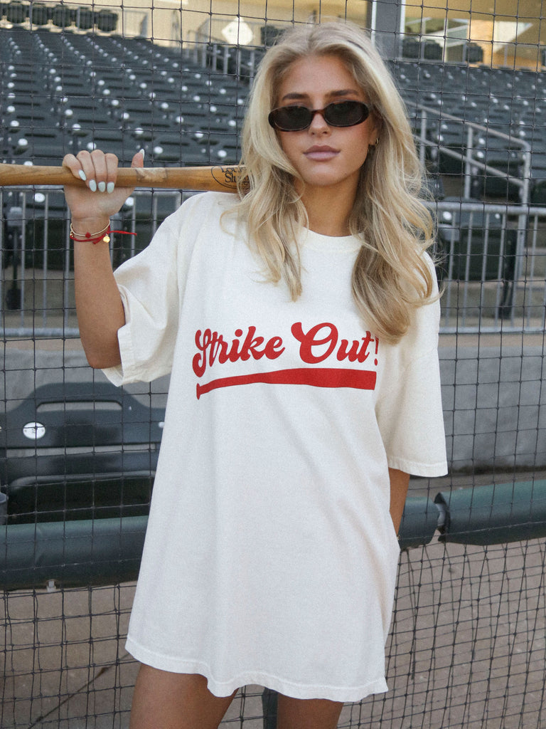 STRIKE OUT TEE