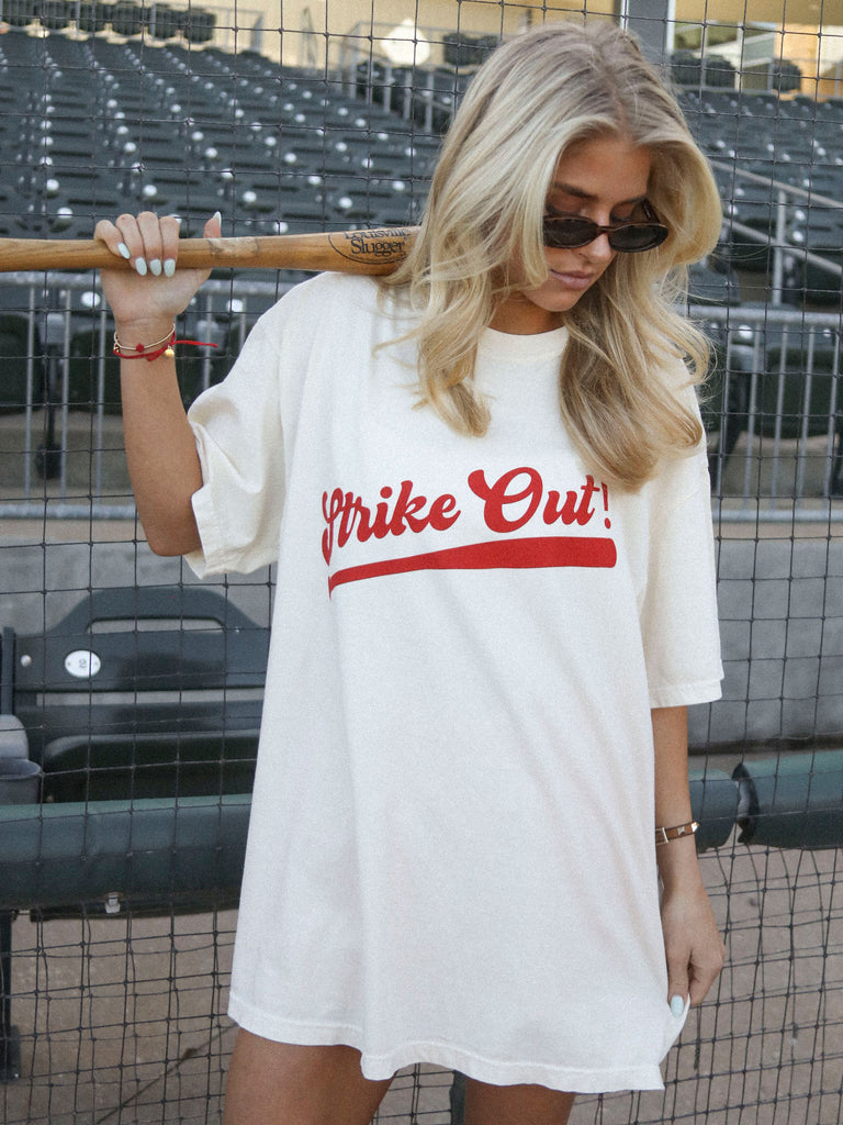 STRIKE OUT TEE