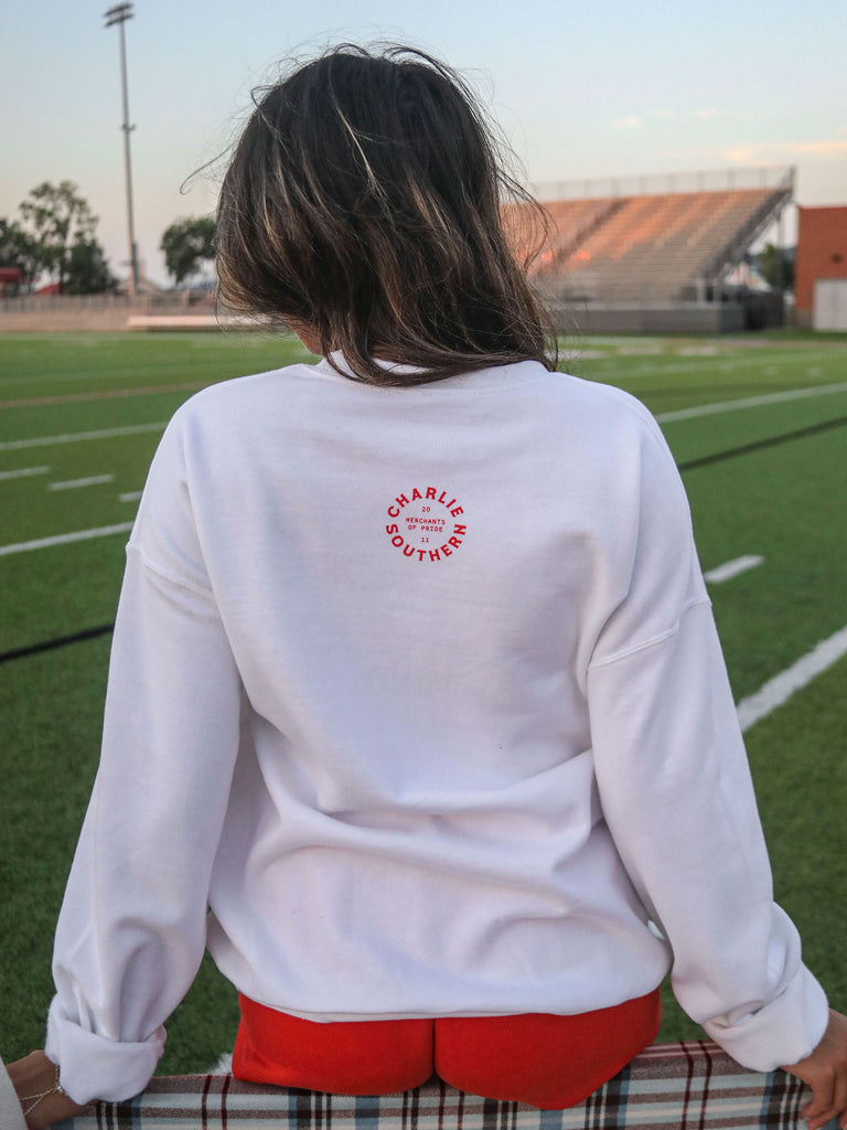 GAMEDAY FEELING RED SWEATSHIRT