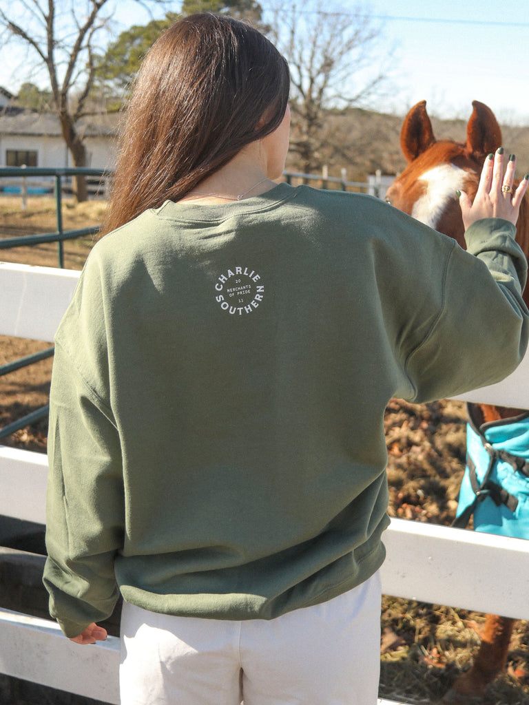 TEXAS BOW SWEATSHIRT