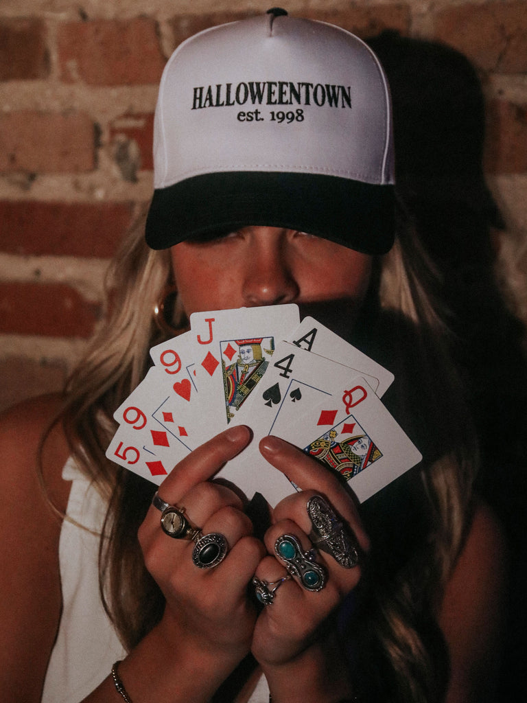 HALLOWEENTOWN TWO TONE TRUCKER