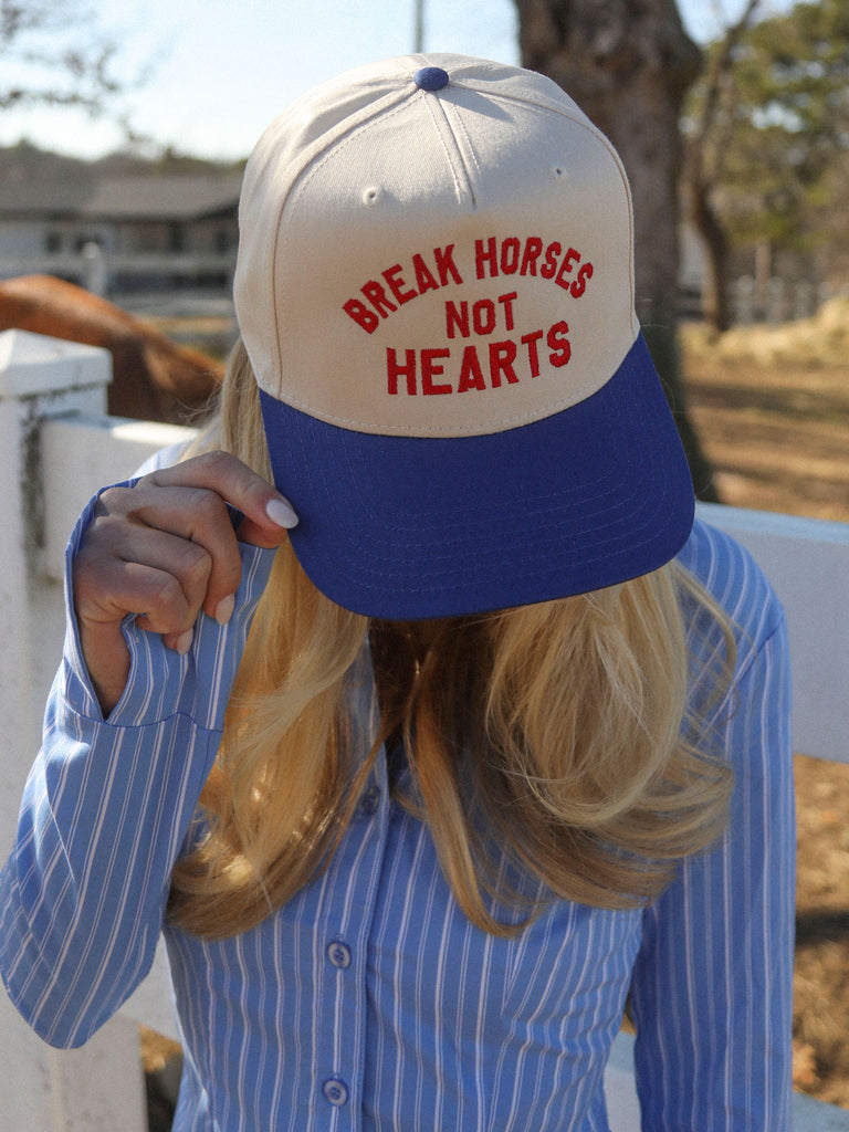 BREAK HORSES NOT HEARTS TRUCKER