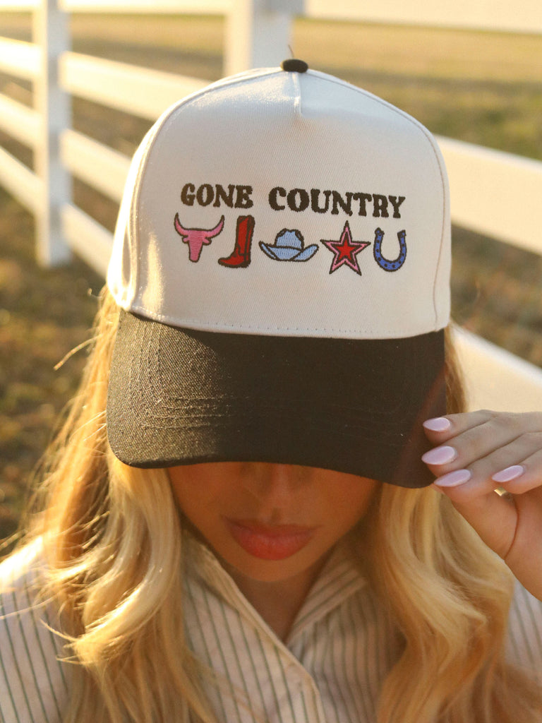 gone country icons trucker hat