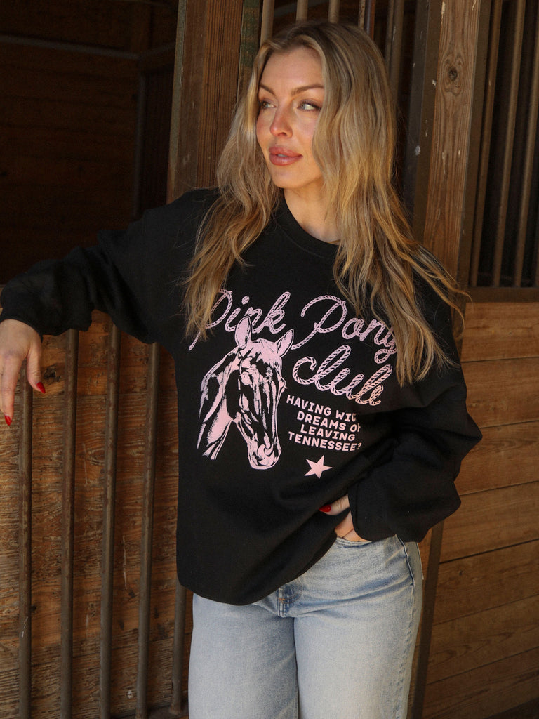 PINK PONY CLUB SWEATSHIRT