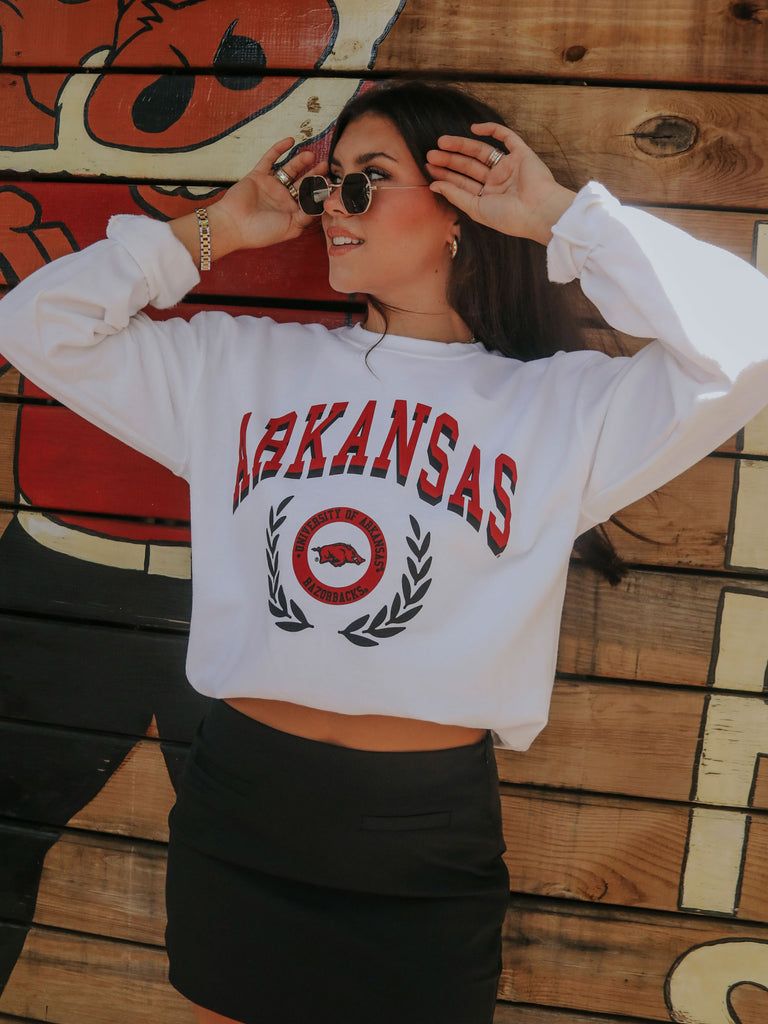 ARKANSAS CREST SWEATSHIRT