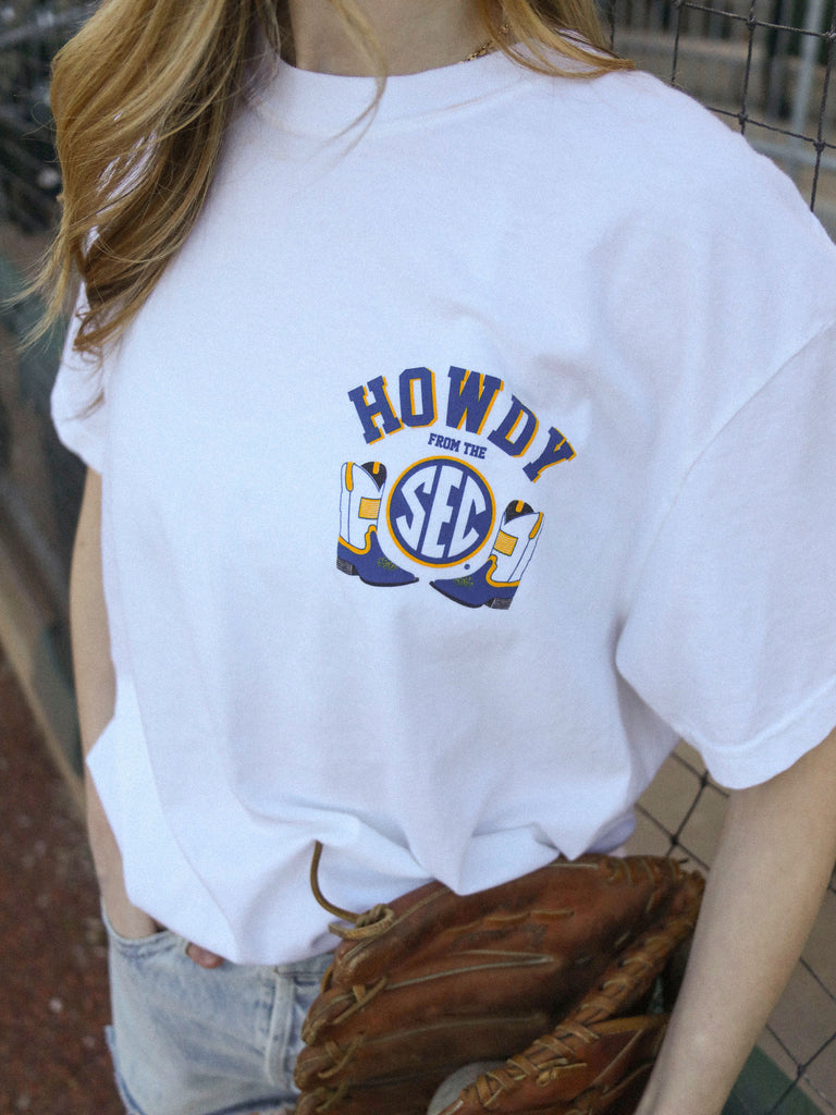 SEC BOOTS TEE (FRONT + BACK)