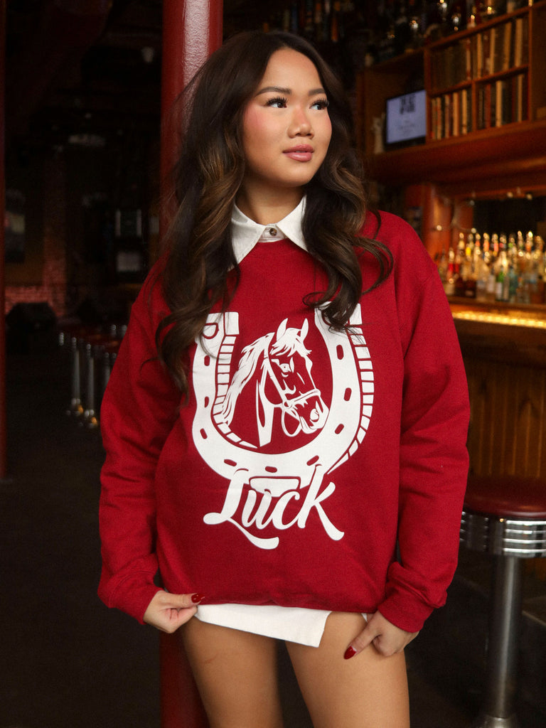 HORSESHOE LUCK SWEATSHIRT