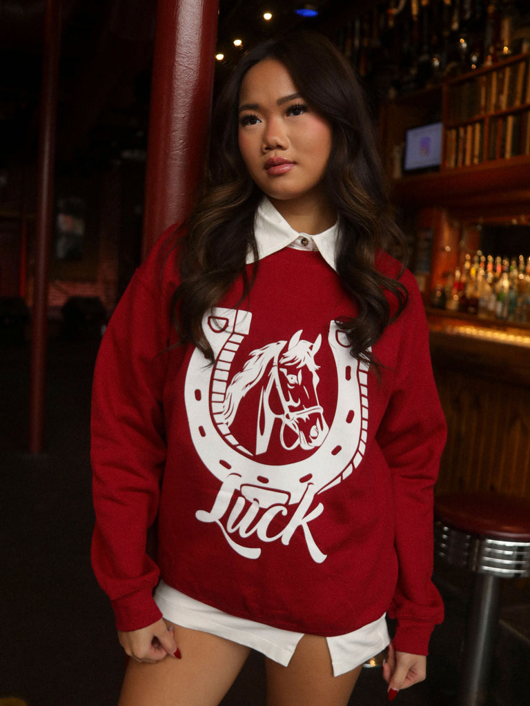 HORSESHOE LUCK SWEATSHIRT