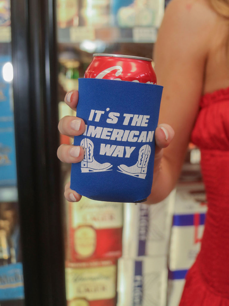 IT'S THE AMERICAN WAY DRINK SLEEVE