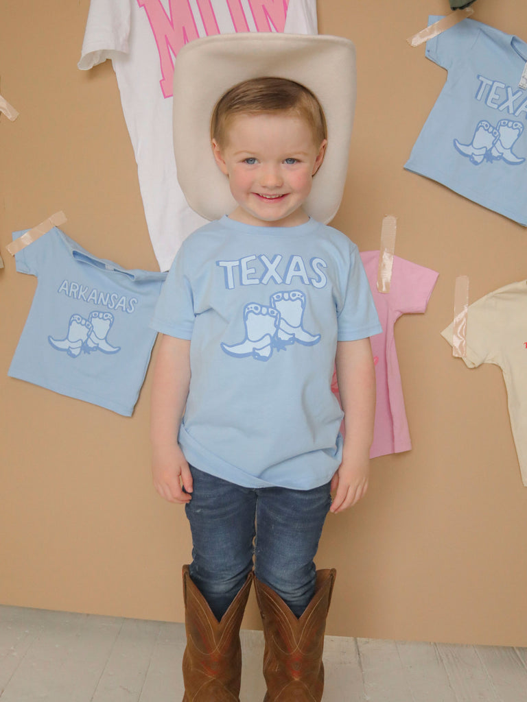 TEXAS BOOTS TODDLER (BLUE)