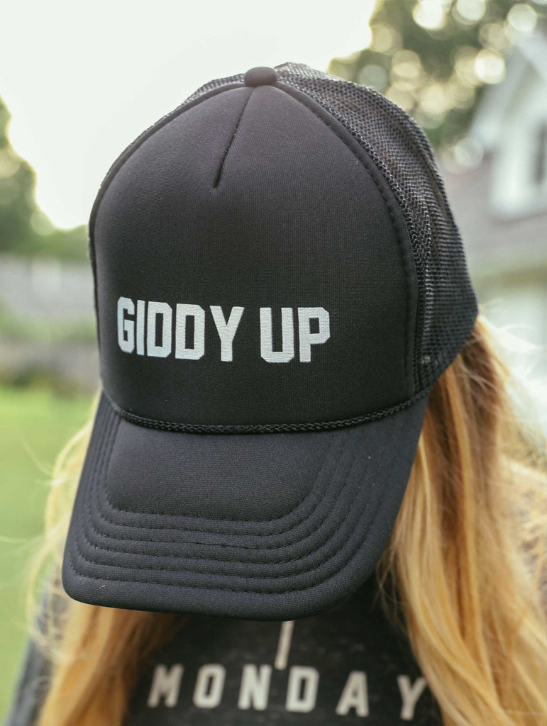 GIDDY UP TRUCKER HAT