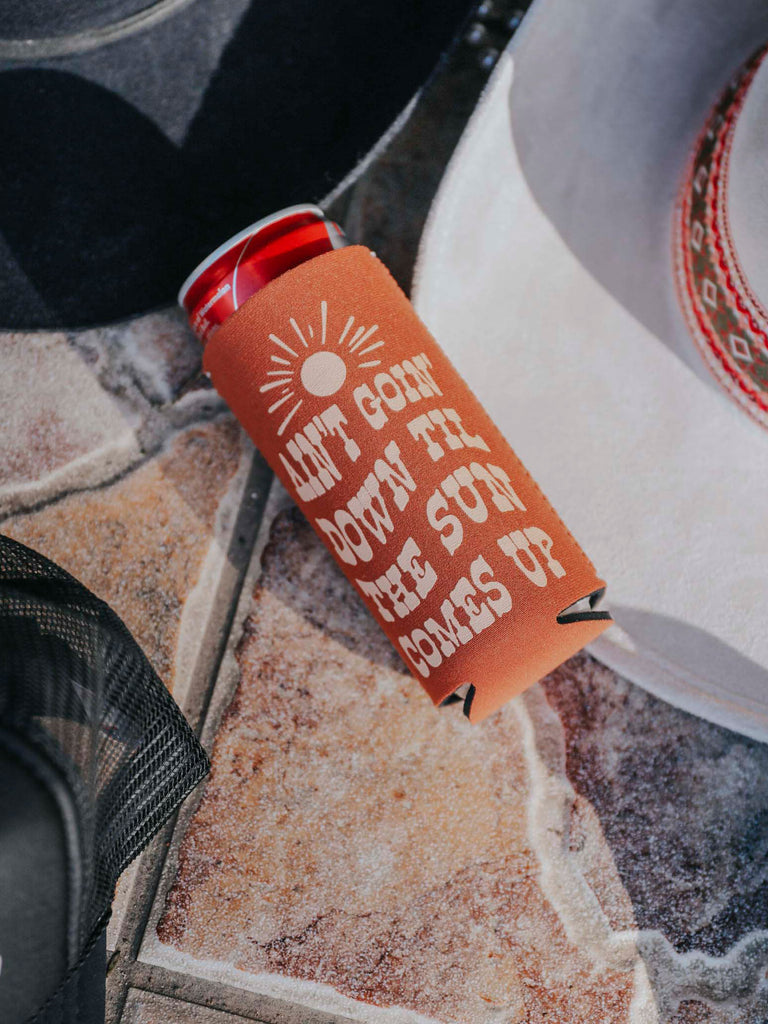 SUN COMES UP TALL DRINK SLEEVE